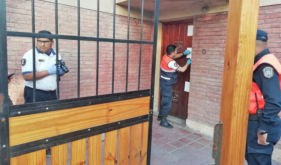 ESCENARIO El incidente se registró en la vivienda de Garibaldi y Brandsen