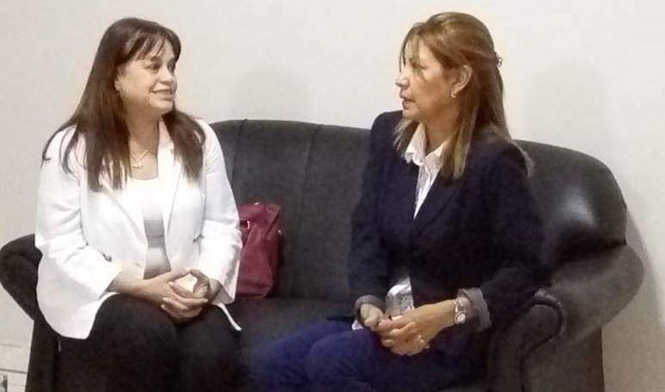 La vocal del Superior Tribunal de Justicia Dra Rodriacuteguez visitoacute a la directora  del Servicio Penitenciario Provincial