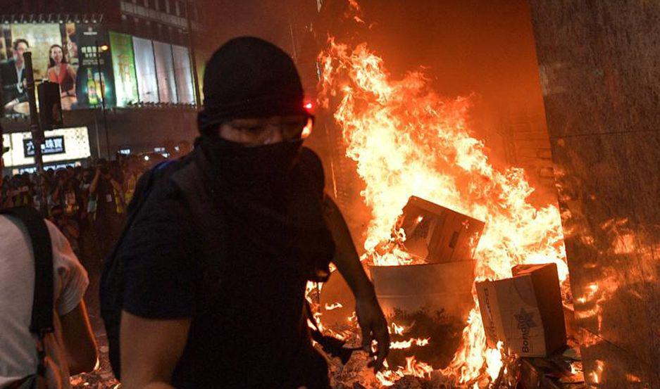 Hong Kong quedoacute paralizada por las marchas a favor de la libertad