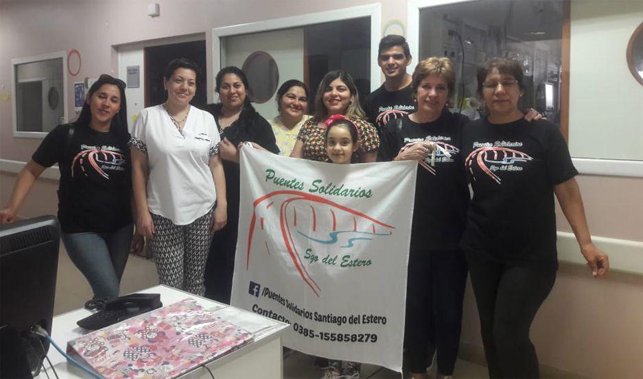 Puentes Solidarios entregoacute donativos en el Centro Integral de Salud Banda