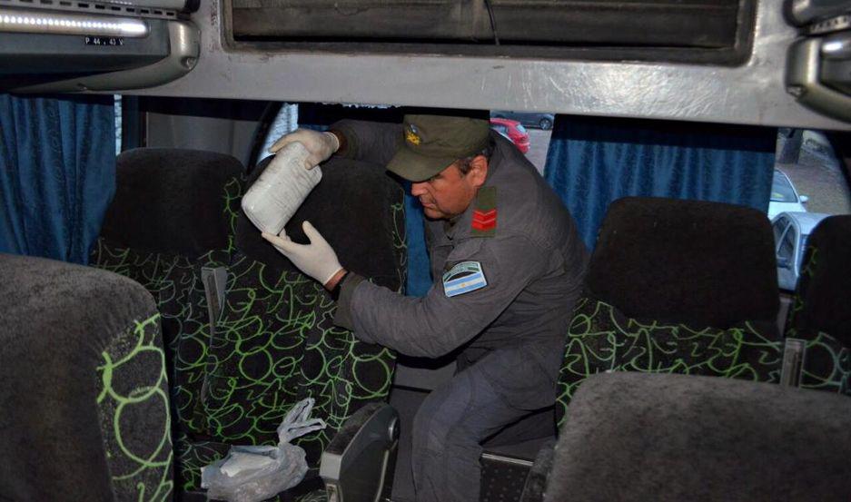 La droga estaba en el equipo de refrigeración