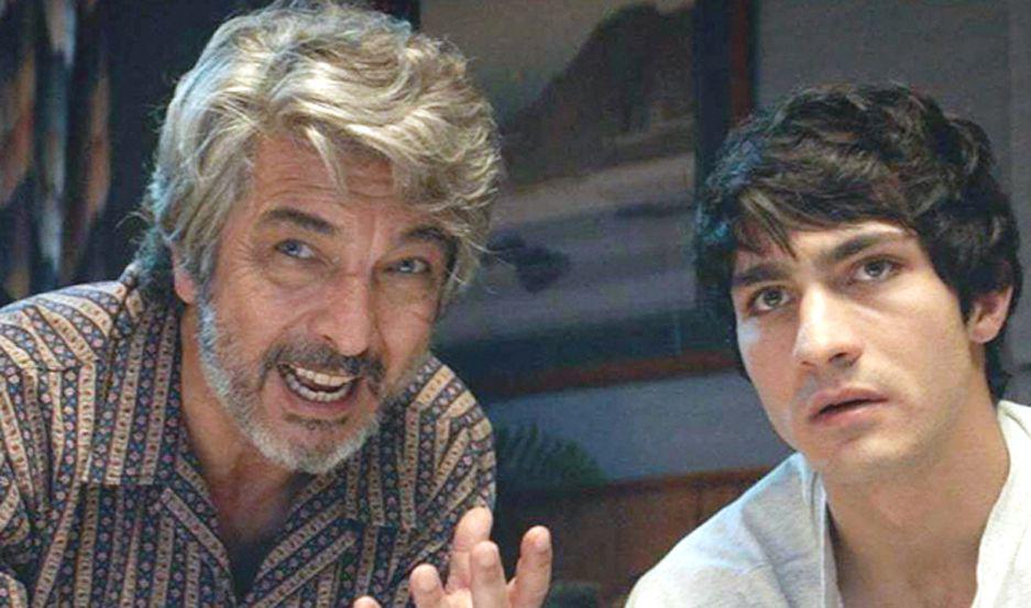 Ricardo Darín y su hijo Chino