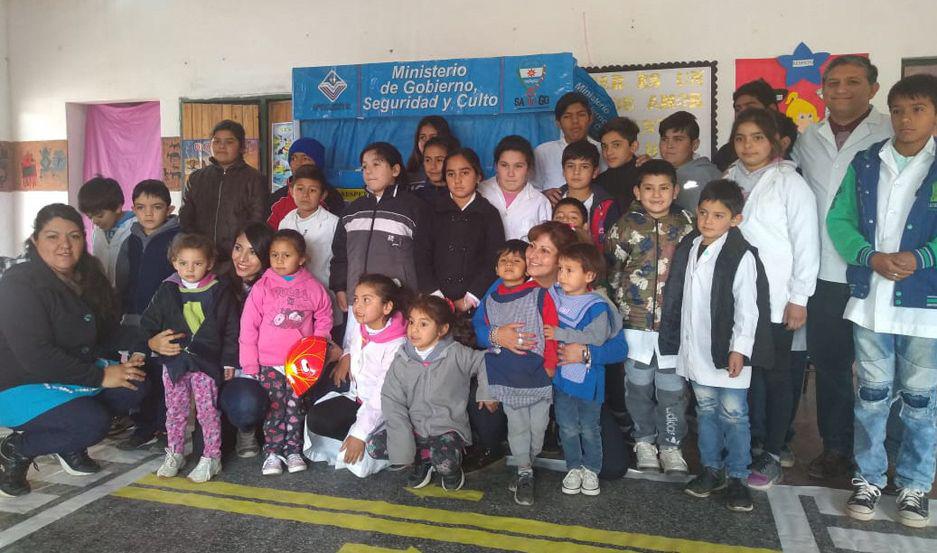 APRENDIZAJE Los chicos tomaron conocimiento sobre cómo prevenir los siniestros viales
