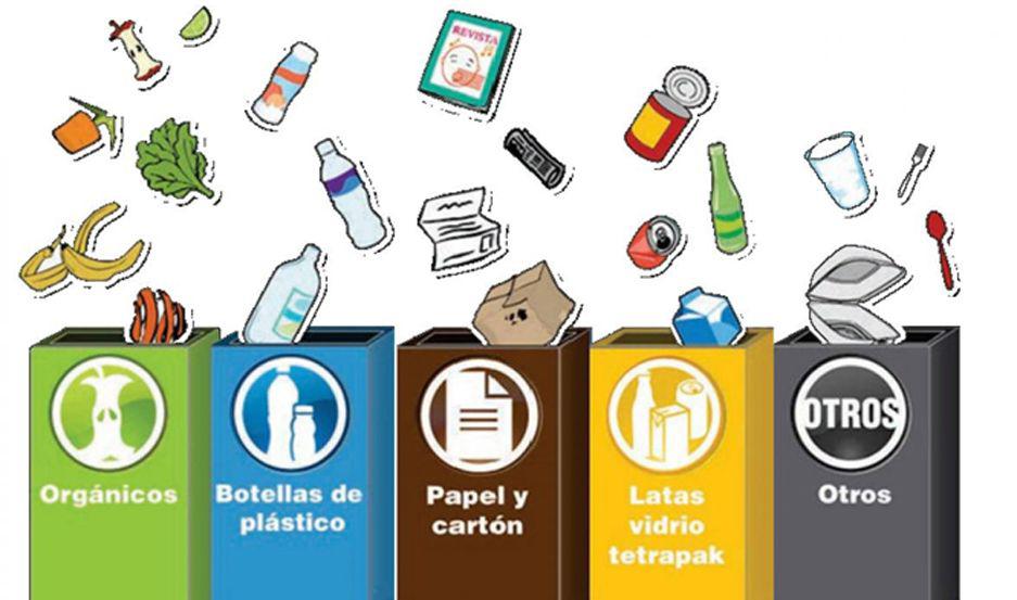 CONCIENCIA Se recibir�n papel cartón pl�sticos latas de aluminio y tapitas que deber�n ser entregados limpios secos y aplastados
