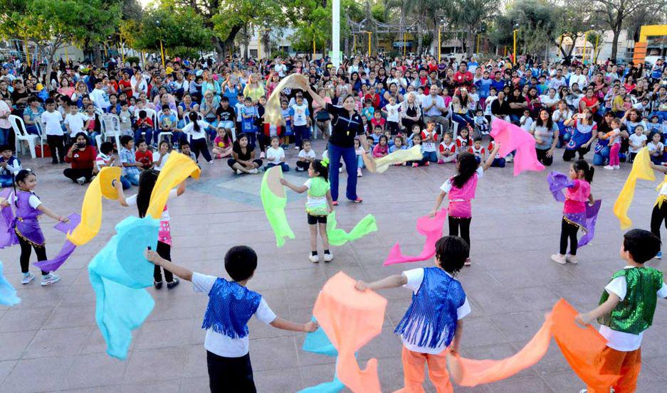 Los jardineritos disfrutaron de la Fiesta de la Familia