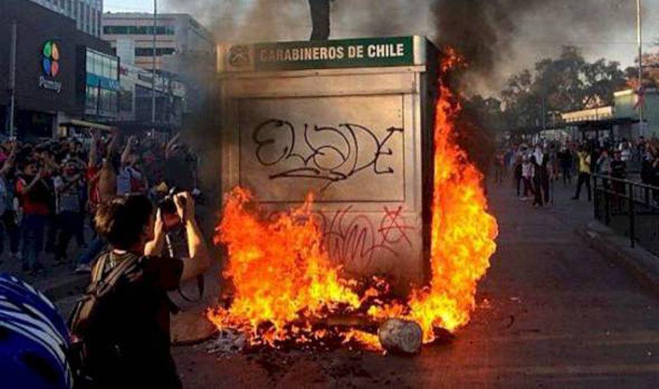 Las manifestaciones no cesan en la nación trasandina