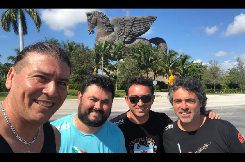 El Duacuteo Orellana-Lucca y Claudio Ponce un reencuentro de santiaguentildeos en Miami