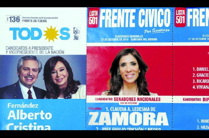 Boletas con las que se votar� este domingo 27 de octubre