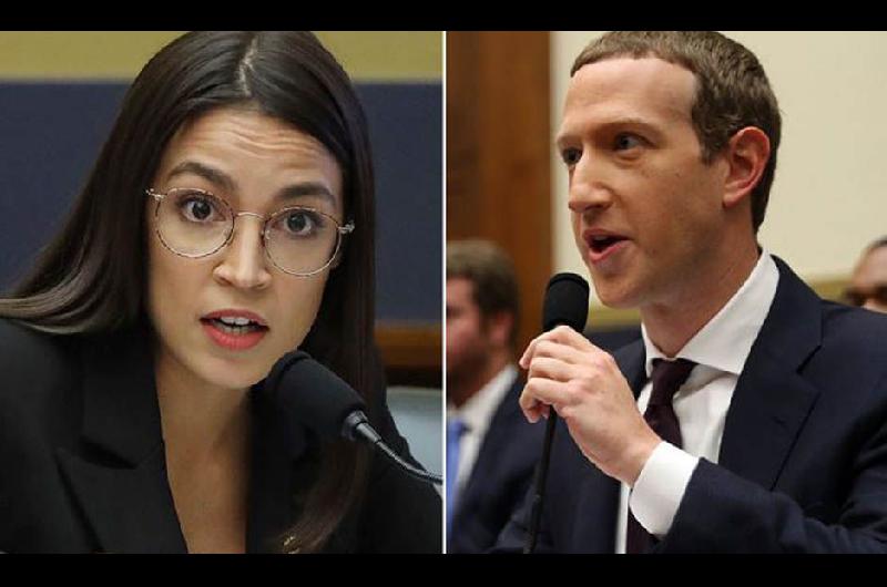 El duro cruce entre Zuckerberg y una legisladora demoacutecrata por la desinformacioacuten en Facebook