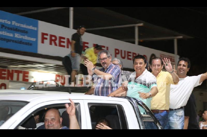 Con el triunfo alcanzado por el Frente del Pueblo ese sector se consolida como la fuerza política m�s importante de Quimilí