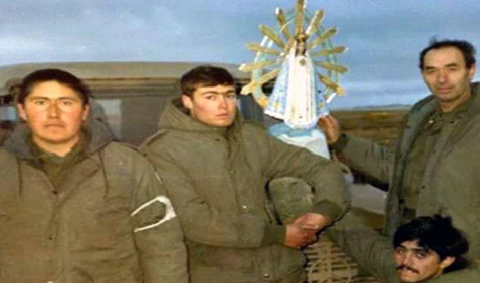 No llega hoy la imagen de la Virgen Mariacutea que estuvo en Malvinas