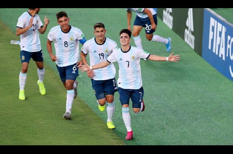 Argentina ganoacute y se clasificoacute a octavos del Mundial Sub 17