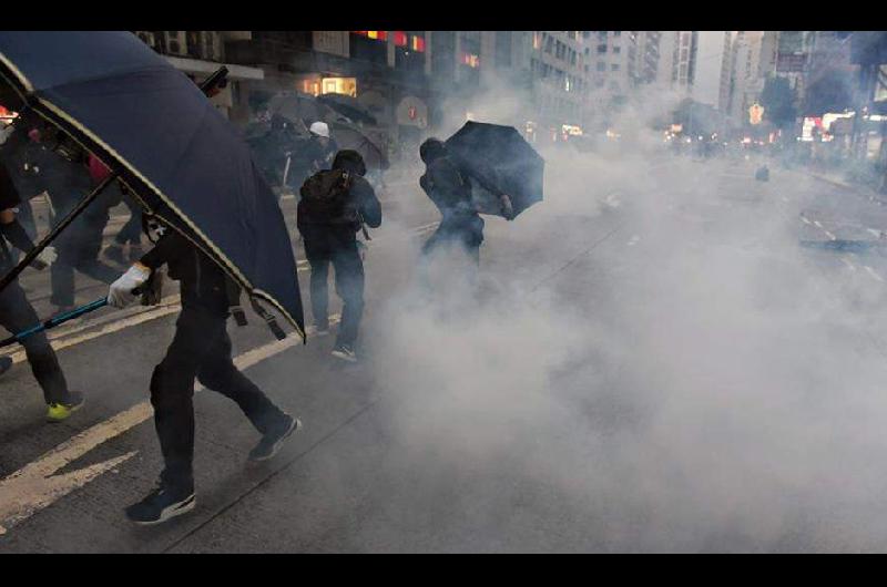 Las protestas se realizan para exigir m�s libertad e independencia de China