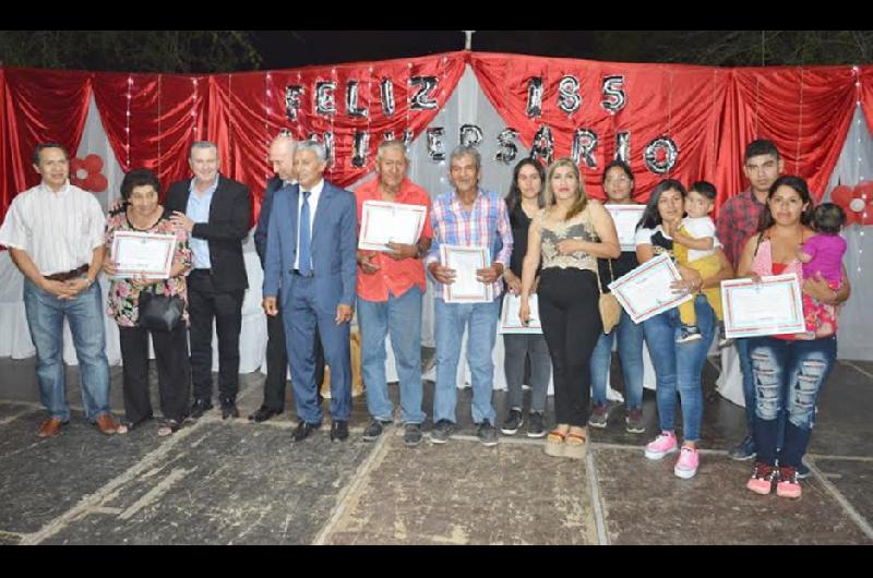 Los Romanos celebroacute el 185deg aniversario con inauguracioacuten de viviendas sociales