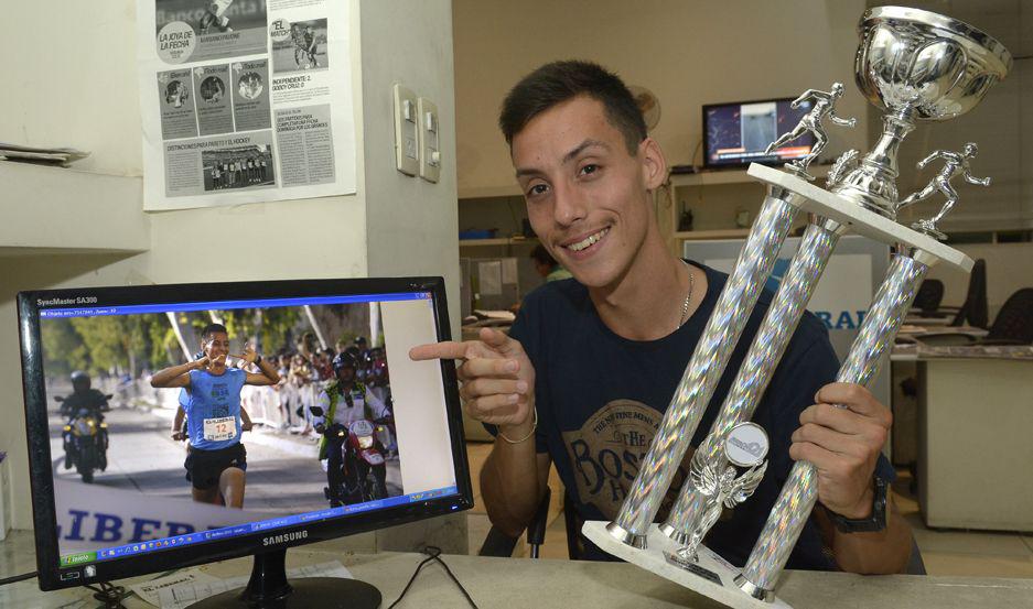 Mauricio Garzón estuvo en EL LIBERAL y aprovechó el momento para recordar lo vivido el domingo cuando se quedó con la prueba tradicional