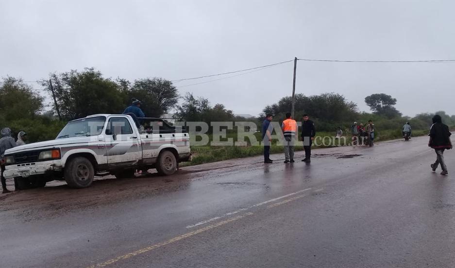 La menor de edad se conducía en una motocicleta por la ruta nacional 34