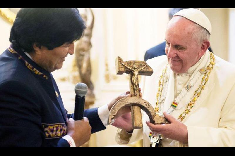 Evo Morales pidió la mediación del Papa Francisco en el conflicto de Bolivia