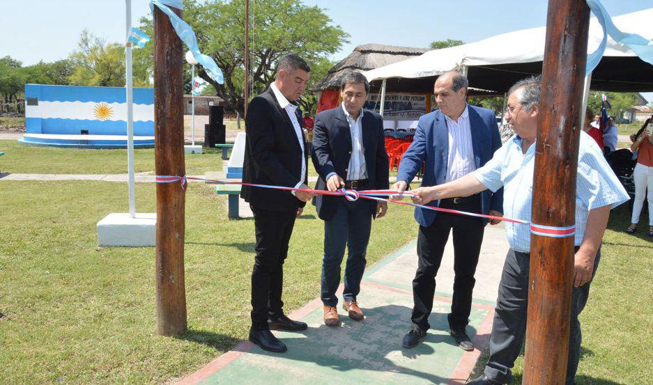 Autoridades inauguraron importantes obras en  la localidad Argentina  en el sur provincial