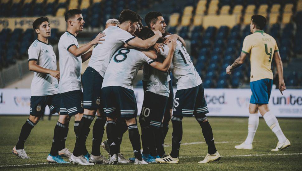 VIDEO  Argentina campeoacuten- La Sub 23 derrotoacute a Brasil en la final del cuadrangular