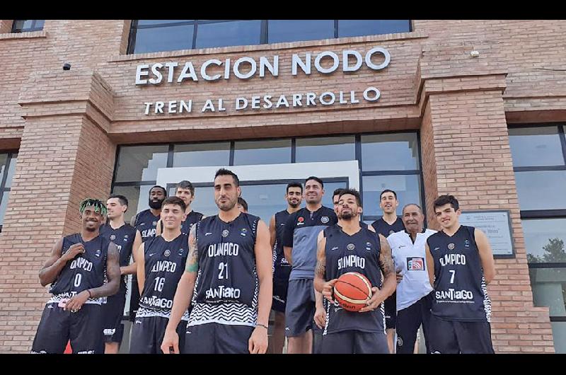 Los jugadores de Olímpico participaron de un video promocional en el Tren al Desarrollo Comenzó la cuenta regresiva de cara al debut