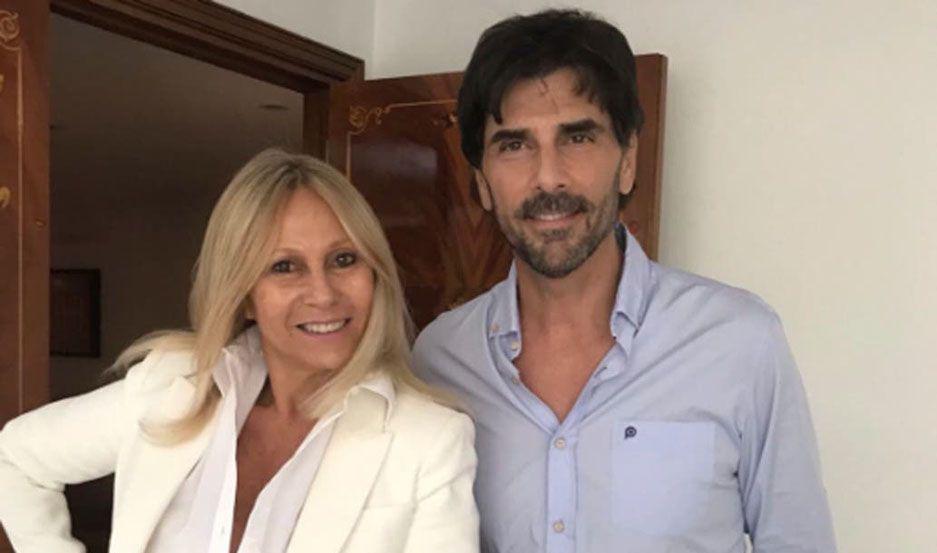 Rosenfeld junto a su ex cliente Juan Darthés