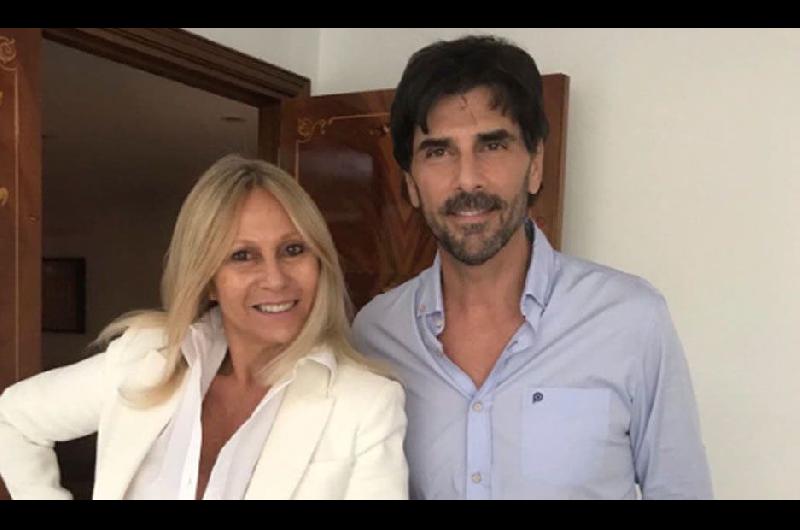 Rosenfeld junto a su ex cliente Juan Darthés