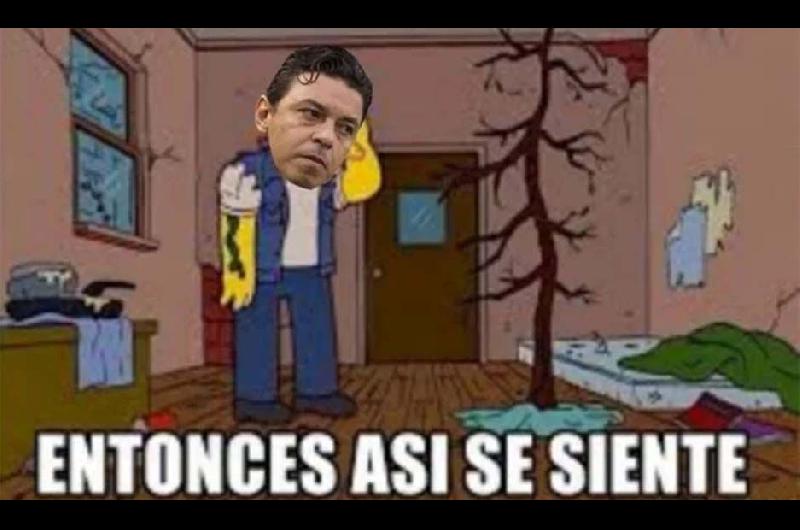 Con la eliminacioacuten de River consumada los memes no tardaron en llegar