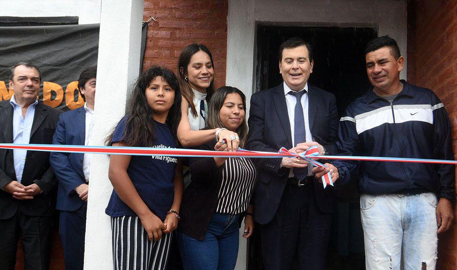 Entrega de viviendas sociales y habilitacioacuten de planta potabilizadora de agua en Quimilioj