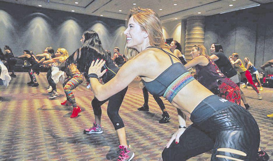 Jeacutesica Cirio lleva las clases de zumba a la TV