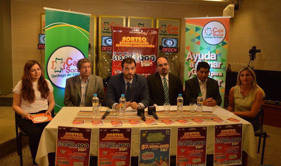 La Caja Social anuncioacute un nuevo Sorteo Extraordinario de Loteriacutea Santiaguentildea