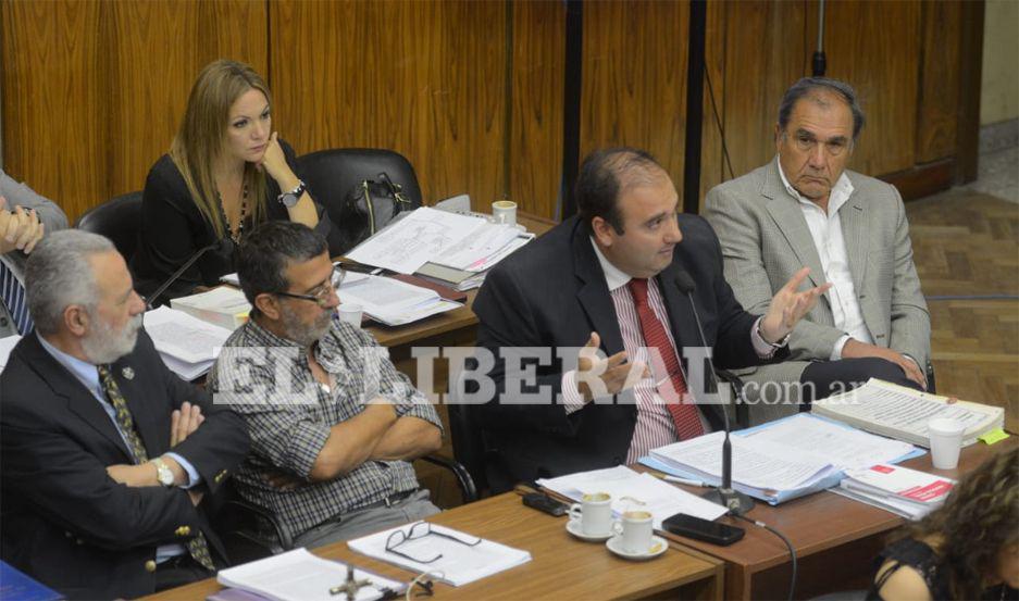 En horas de la mañana los abogados defensores realizaron los correspondientes alegatos