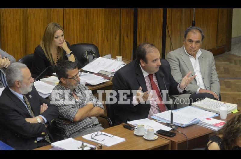 En horas de la mañana los abogados defensores realizaron los correspondientes alegatos