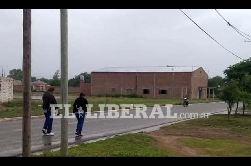 La lluvia se hizo presente en la ciudad de Loreto en la mañana de este lunes