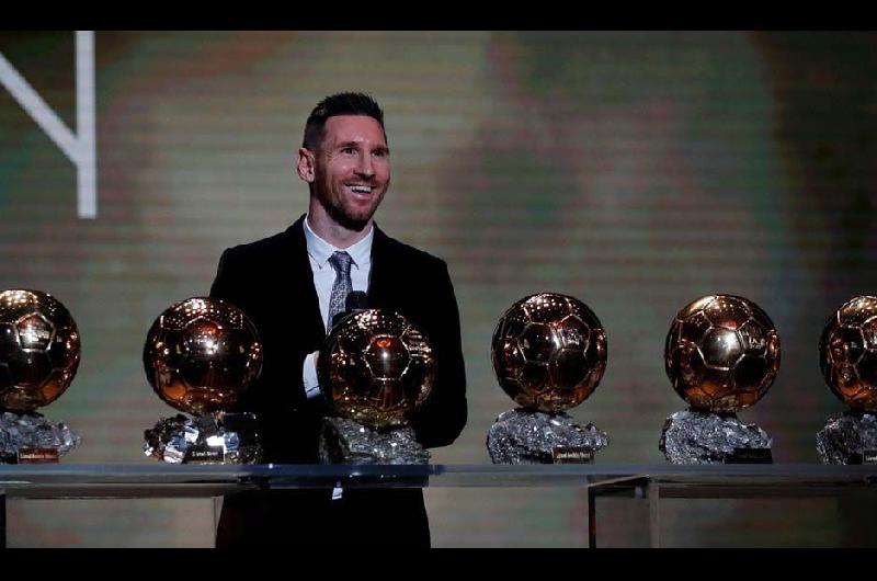 Lionel Messi logró su sexto Balón de Oro