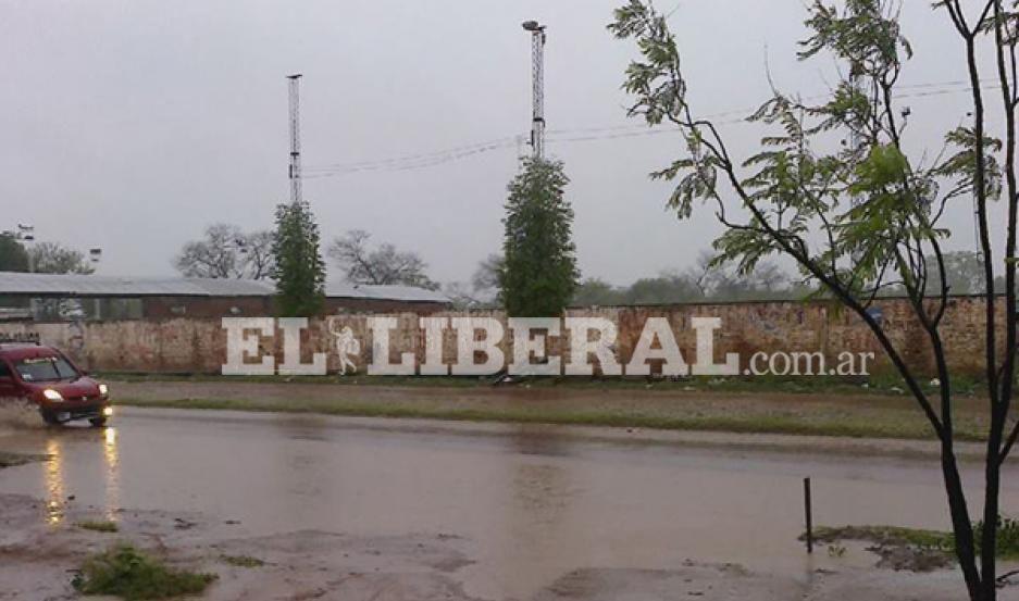 Intensas precipitaciones cayeron sobre la ciudad de Campo Gallo