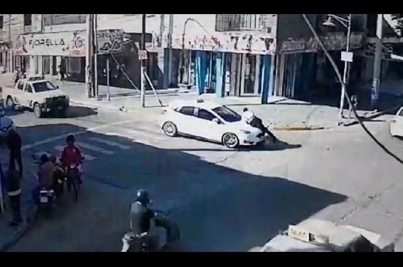 VÍDEO El hecho ocurrió el 16 de noviembre y fue captado por las c�maras del Centro de Monitoreo de Alerta Banda
