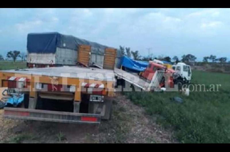 Ruta 34- camionero sufrioacute heridas graves al chocar cerca de Malbraacuten