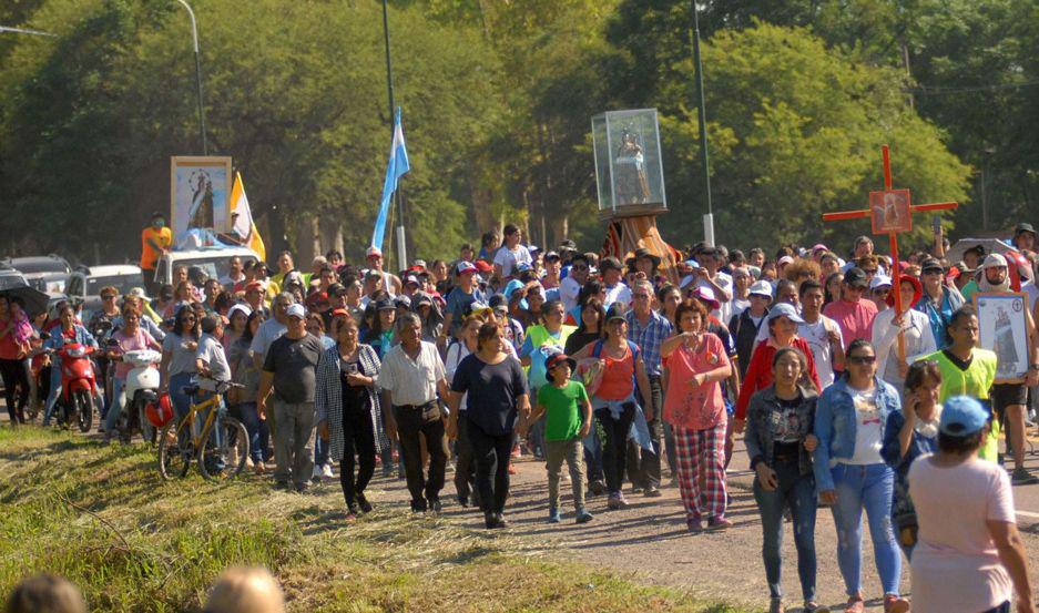 Una multitud participoacute de los actos centrales de Nuestra Sentildeora de Loreto