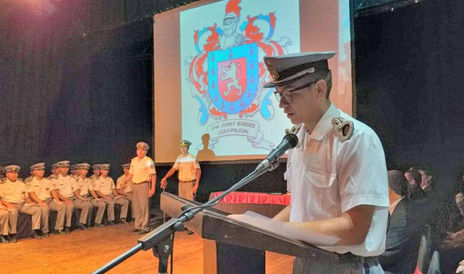 El Liceo Policial despidioacute con honores a su XXVII generacioacuten de egresados