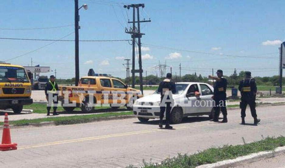 Al denunciarse el robo de la camioneta la policía hizo cierre de rutas en el sur del territorio provincial