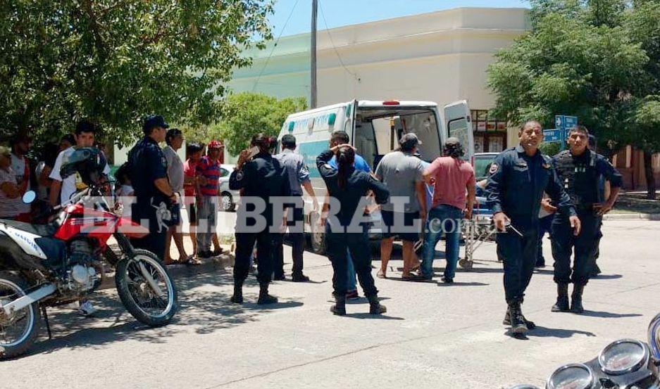 El accidente de trnsito generó un amplio operativo policial