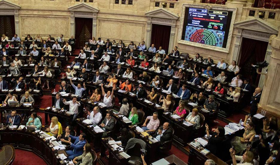 Diputados le dio media sancioacuten a la Ley de Emergencia Econoacutemica