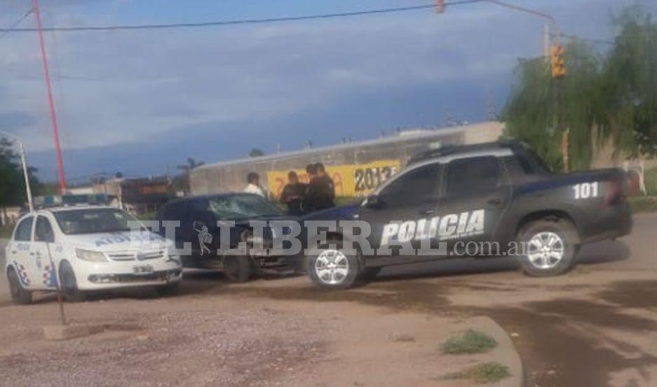 Ebrio se estrelloacute contra un camioacuten estacionado y por fortuna no sufrioacute heridas