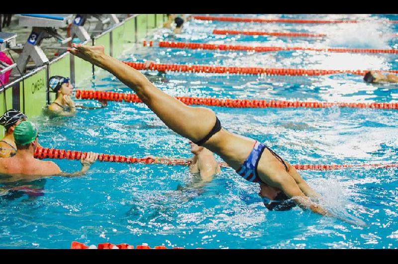 LA MEJOR María Lourdes Salas se destacó en la natación a nivel nacional ganando muchos premios y registrando varios récords