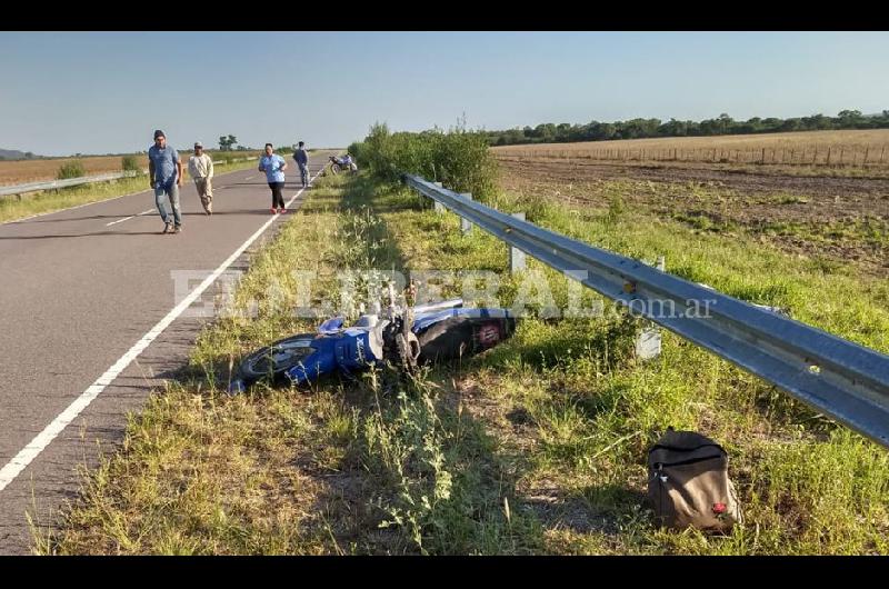 El joven perdió la vida de manera instant�nea