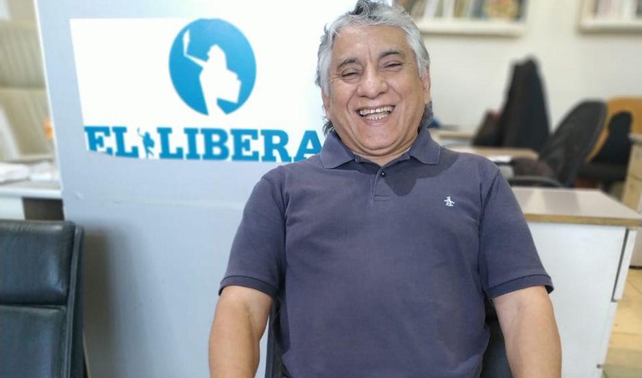 Horacio Banegas visitó la Redacción de EL LIBERAL