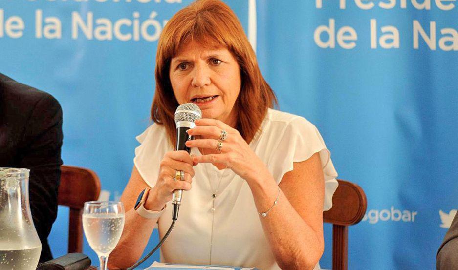 Acusan a Bullrich de haber desarrollado ldquoun verdadero marketing de la represioacutenrdquo