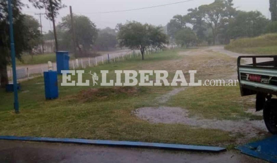 Las lluvias se hicieron intensas a medida que avanzaba la mañana en Tintina