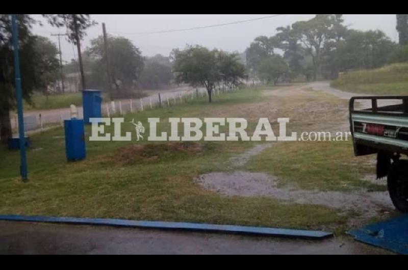 Las lluvias se hicieron intensas a medida que avanzaba la mañana en Tintina