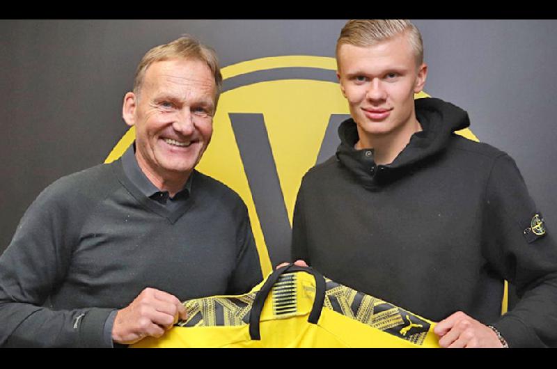 Primera bomba del mercado- Erling Haaland  es nuevo jugador del Borussia Dortmund